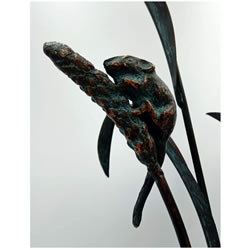 Extra image of Field Mouse on Bullrushes Ornament