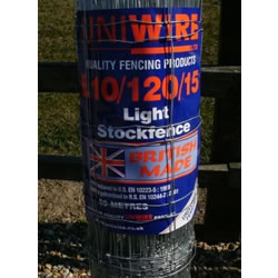 Small Image of 50m Stock Fence L10/120/15 ideal for dog proofing sheep pigs farm garden - 1.2m Tall
