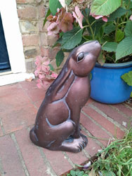 Image of Moongazing Hare Garden Sculpture
