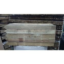 Small Image of 10 x 60cm 2ft tall x 50mm strong wooden square treated stakes posts site markers