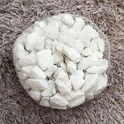 Extra image of 1kg New White Natural Decorative Stones Chippings