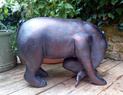 Extra image of Miniature Eeyore Garden & Home Sculpture Ornament