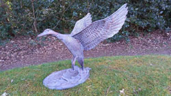 Extra image of Flying Duck Garden Sculpture
