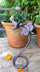 Extra image of Hummingbird Garden Sculpture