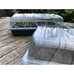 Extra image of Nutley's Clear Plastic Full Size Seed Propagator Lids - Pack quantity: 20