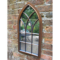 Small Image of Hillingdon Arched Copper Mirror