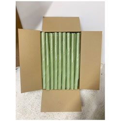 Extra image of Biodegradable Spiral Tree Guards with Canes - 60cm x 38mm