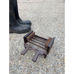 Small Image of Country Double Cast Iron Sided Brush and Boot Scraper