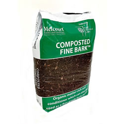 Extra image of 50L bag of Melcourt RHS Endorsed Compost Fine Bark for soil improvement planting
