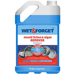 Small Image of Wet and Forget - Moss, Mould, Lichen and Algae Remover (5 Litre)