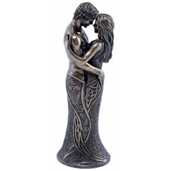 Small Image of Love Life - Celtic Lovers Bronze Figurine