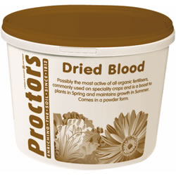 Small Image of Proctors Dried Blood Blood Meal 5kg Airtight Tub
