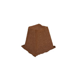 Extra image of Nutley's 6cm Square Biodegradable Organic Wood Fibre Plantable Plant Pots - Pack quantity: 100