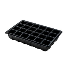 Extra image of Nutley's 24 Cell Full Size Seed Propagator Set - Tray: With Holes - Pack Quantity: 3