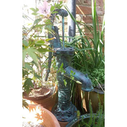 Small Image of Cast Iron Garden Hand Water Pump