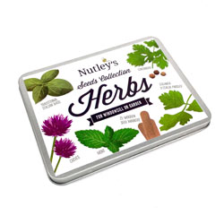 Small Image of Nutley's Seeds Collection Gift Tin Herbs
