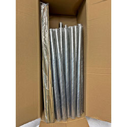 Small Image of 250 Extra Long Spiral Tree Guards with Canes - 75cm x 38mm