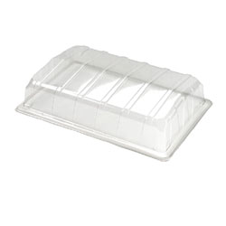 Small Image of Nutley's Clear Plastic Full Size Seed Propagator Lids - Pack quantity: 6