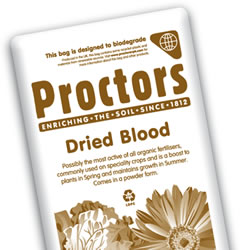 Small Image of Proctors Dried Blood - 20kg Sack