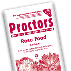 Image of Proctor's Rose Food Garden Fertiliser - 20kg Sack