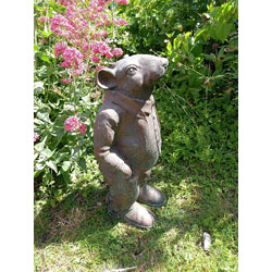 Small Image of Wind in the Willows Garden Sculpture of Ratty- 54cm