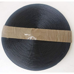 Extra image of 25m roll of 25mm Wide Black Plastic Tree Sapling Strapping