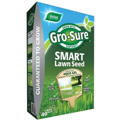 Small Image of Gro-Sure Aqua Gel Coated Smart Grass Lawn Seed - 40 sq.m - 1.6kg (20500143)