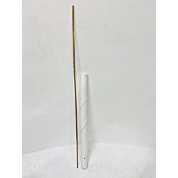 Extra image of 150 White Spiral Tree Guards with Canes - 60cm x 38mm