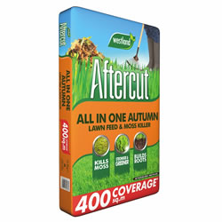 Small Image of Aftercut All In One Autumn Lawn Care (Lawn Feed and Moss killer) - 400 sq.m - 14kg (20400458)
