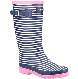 Small Image of Cotswold Stripe Chilson Wellington Boots
