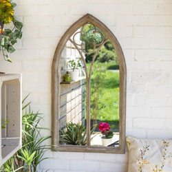 Small Image of La Hacienda Church Window Mirror