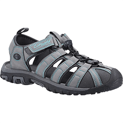 Small Image of Cotswold Grey/Turquoise Colesbourne Women's Sandal