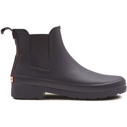 Extra image of Hunter Navy Original Refined Chelsea Boot