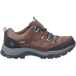 Small Image of Cotswold Oxerton Men's Low Boot in Brown/Blue