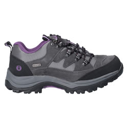 Small Image of Cotswold Oxerton Women's Low Boot in Grey/Purple
