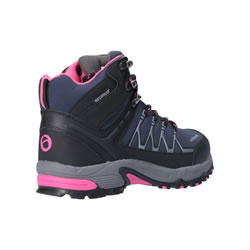 Extra image of Cotswold Abbeydale Mid Boots in Navy, Black and Fuchsia