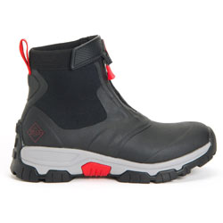 Extra image of Muck Boots Grey/Red Apex Mid Zip Boots