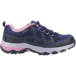 Small Image of Cotswold Women's Low Wychwood Boot in Navy/Pink