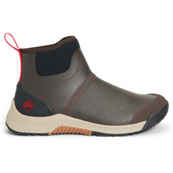 Extra image of Muck Boots Brown/Red Outscape Chelsea Boots