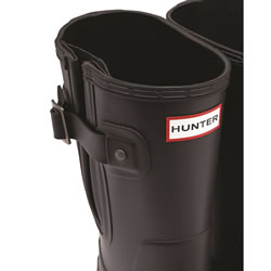 Extra image of Hunter Original Adjustable Short Boot in Black