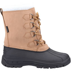 Small Image of Cotswold Snowfall Boot in Brown