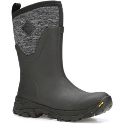 Small Image of Muck Boots Heather Arctic Ice Mid - Black/Jersey