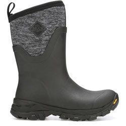 Extra image of Muck Boots Heather Arctic Ice Mid - Black/Jersey - UK 6