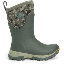 Extra image of Muck Boots W/ Camo Arctic Ice Mid - Moss - UK 6