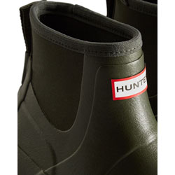 Extra image of Hunter Dark Olive Balmoral Hybrid Chelsea Boot