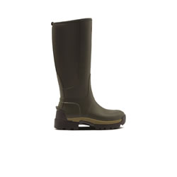 Small Image of Hunter Balmoral Women's Hybrid Tall Wellington Boots - Olive