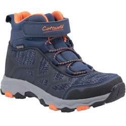 Small Image of Cotswold Coaley Kids Boots in Navy