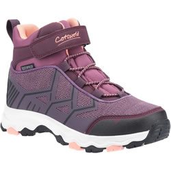 Small Image of Cotswold Coaley Kids Boots in Purple