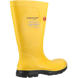 Extra image of Dunlop Yellow/Black Purofort FieldPRO - UK Size 13