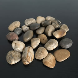 Small Image of 500g Decorative Natural BROWN PEBBLES Stones Chippings Gravel HOME GARDEN Rocks
